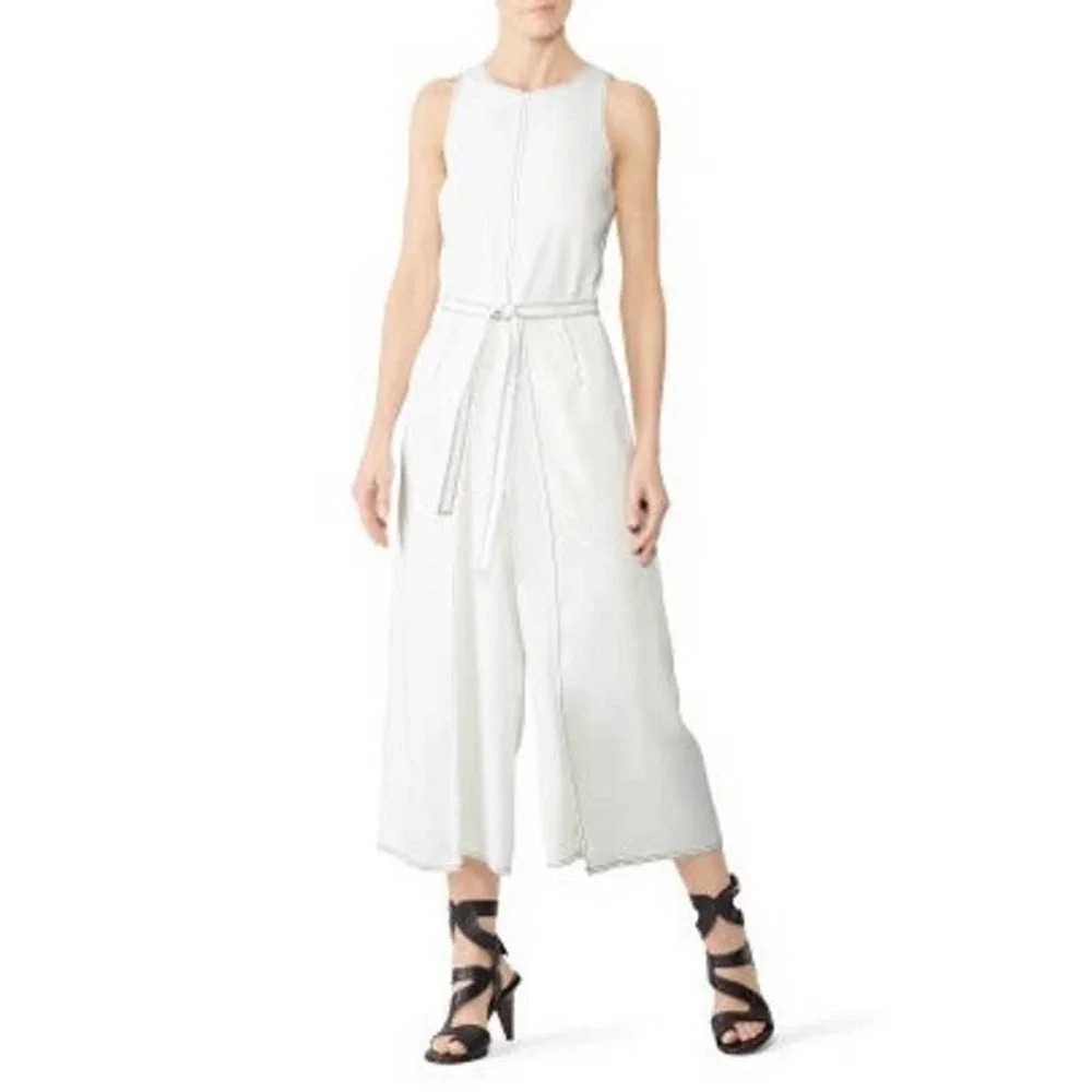 Joie White Mairead Jumpsuit
